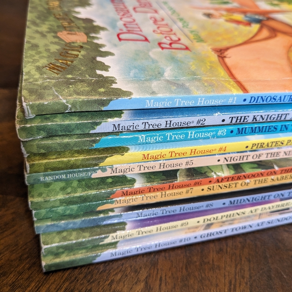 Magic Tree House Books Lot #1–10 Mary Pope Osborne Early Chapter Books Set Kids - Picture 8 of 10